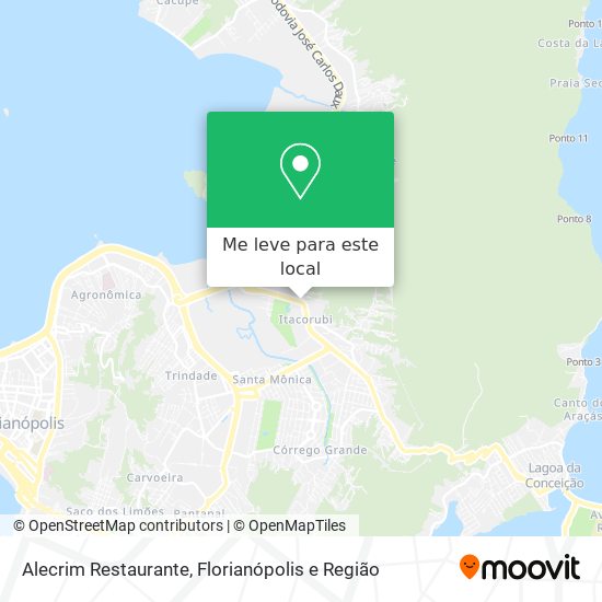 Alecrim Restaurante mapa