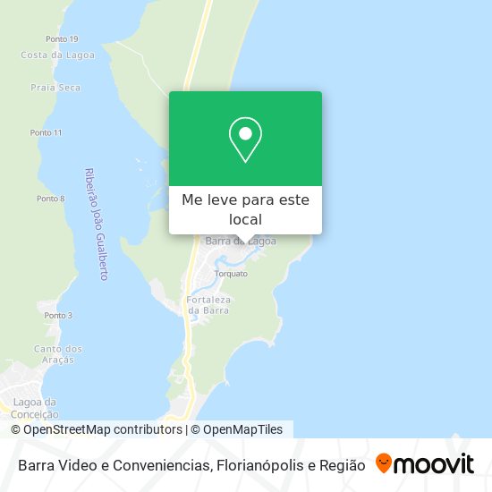 Barra Video e Conveniencias mapa