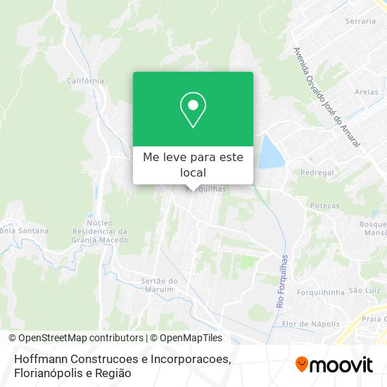 Hoffmann Construcoes e Incorporacoes mapa