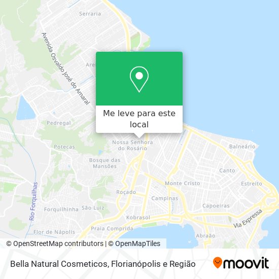 Bella Natural Cosmeticos mapa