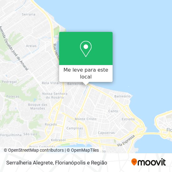 Serralheria Alegrete mapa