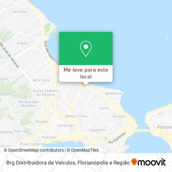 Brg Distribuidora de Veiculos mapa
