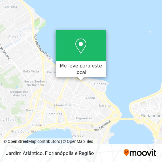 Jardim Atlântico mapa