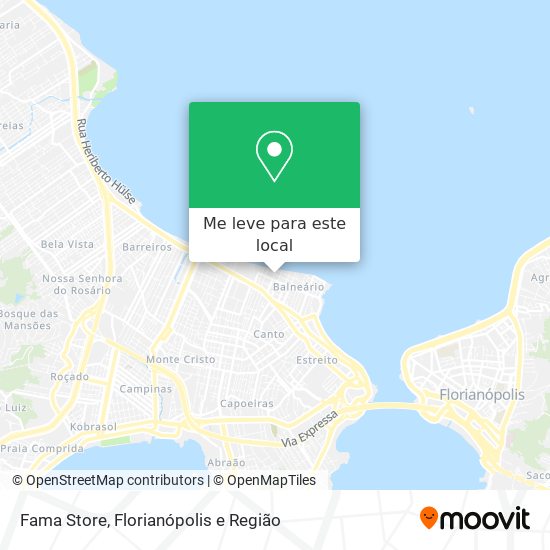 Fama Store mapa