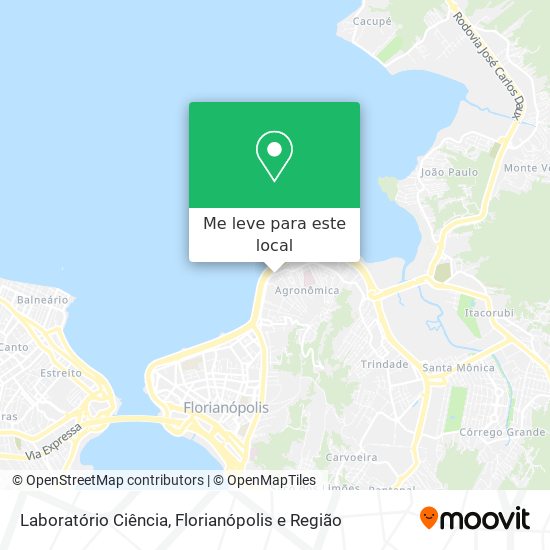 Laboratório Ciência mapa
