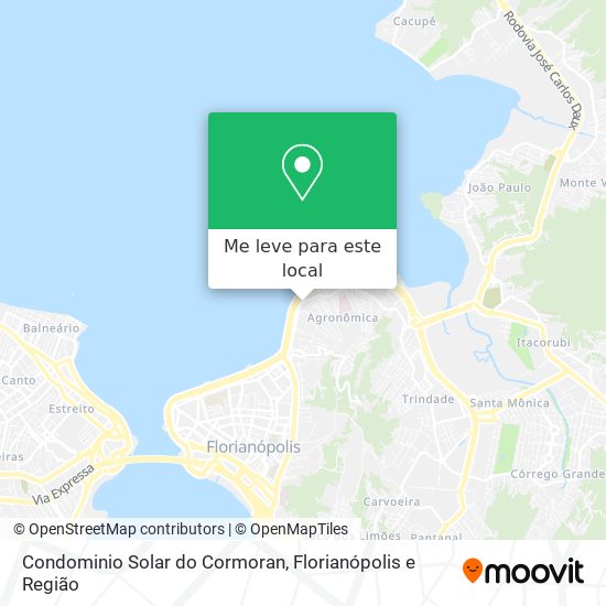 Condominio Solar do Cormoran mapa