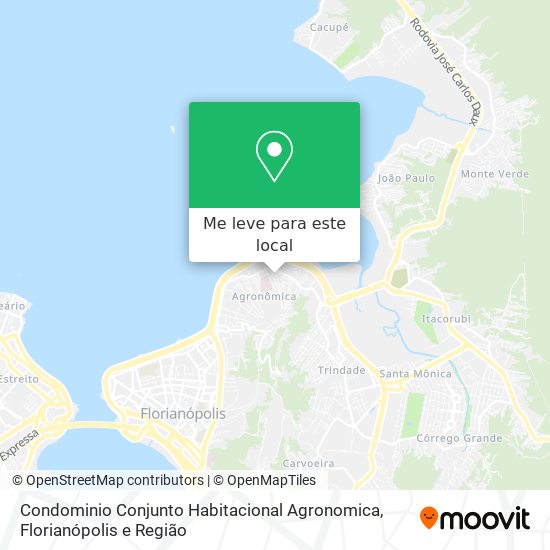 Condominio Conjunto Habitacional Agronomica mapa