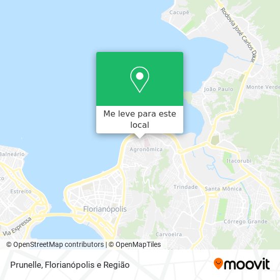 Prunelle mapa
