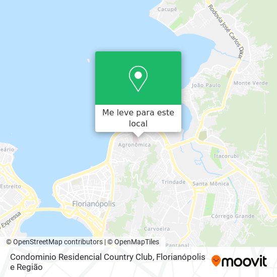 Condominio Residencial Country Club mapa