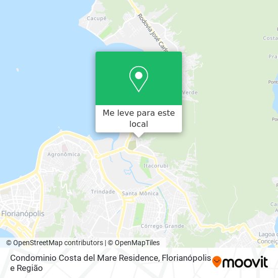 Condominio Costa del Mare Residence mapa