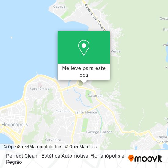 Perfect Clean - Estética Automotiva mapa