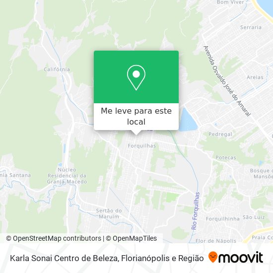 Karla Sonai Centro de Beleza mapa