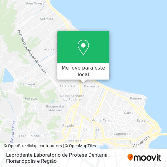 Laprodente Laboratorio de Protese Dentaria mapa