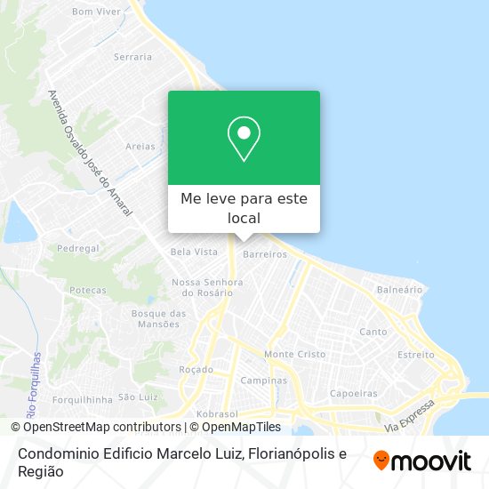 Condominio Edificio Marcelo Luiz mapa