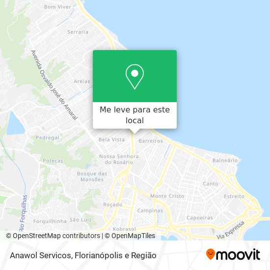 Anawol Servicos mapa