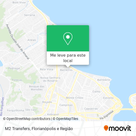 M2 Transfers mapa