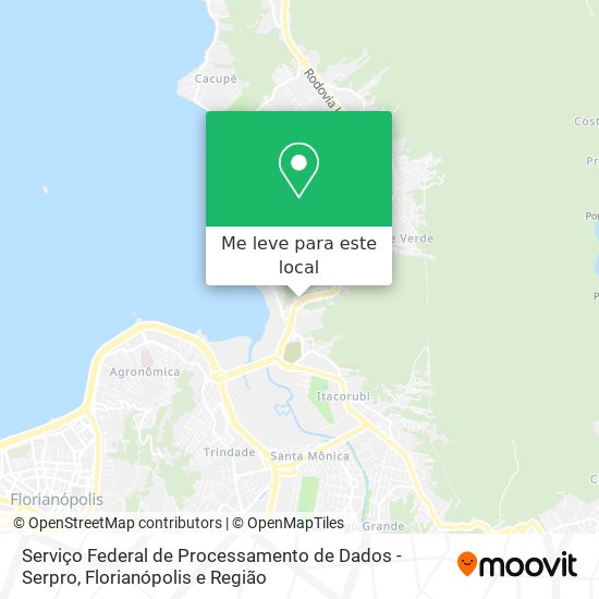 Serviço Federal de Processamento de Dados - Serpro mapa