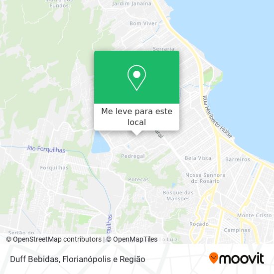 Duff Bebidas mapa