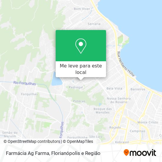 Farmácia Ag Farma mapa