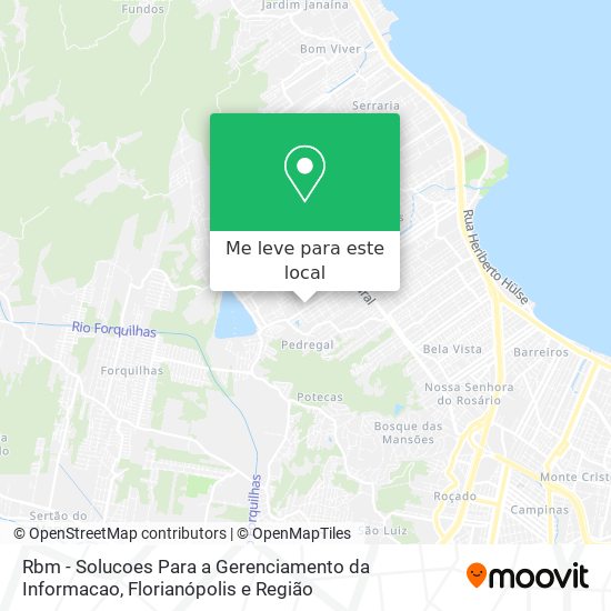 Rbm - Solucoes Para a Gerenciamento da Informacao mapa