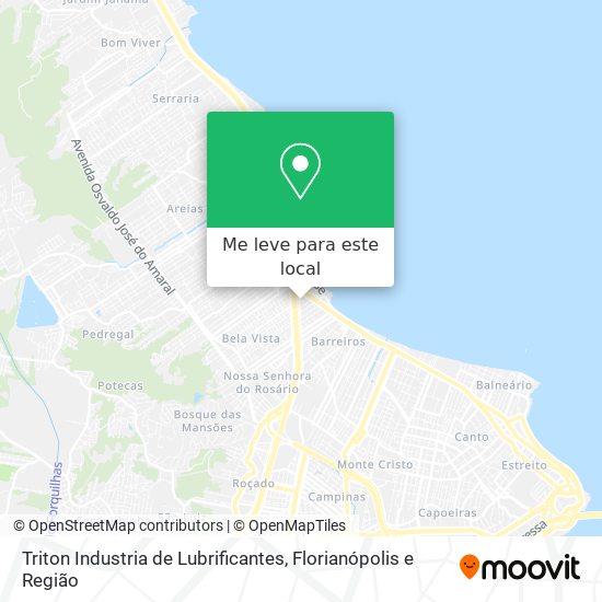 Triton Industria de Lubrificantes mapa