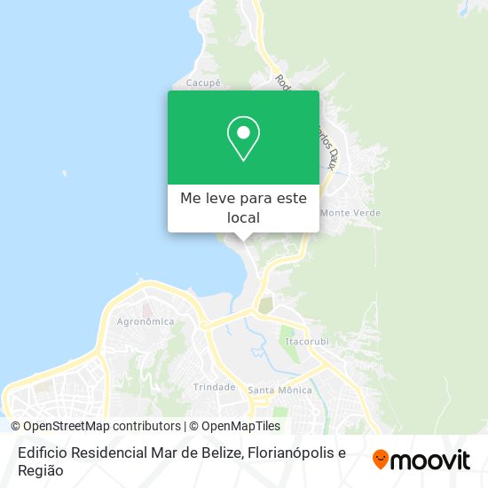 Edificio Residencial Mar de Belize mapa