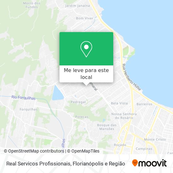 Real Servicos Profissionais mapa