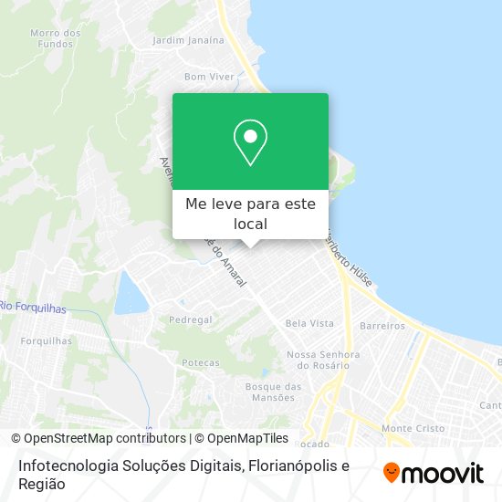 Infotecnologia Soluções Digitais mapa