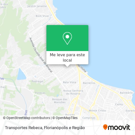 Transportes Rebeca mapa