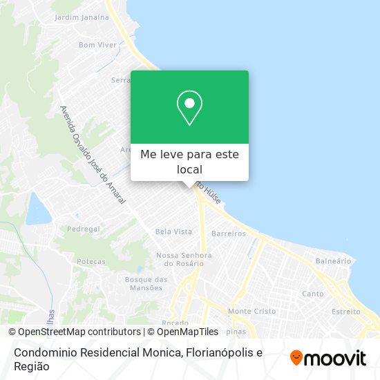 Condominio Residencial Monica mapa