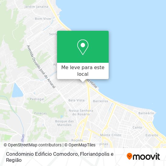 Condominio Edificio Comodoro mapa
