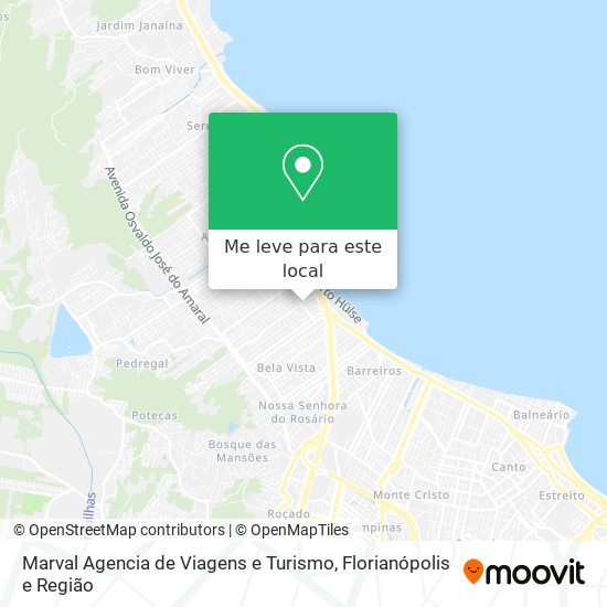 Marval Agencia de Viagens e Turismo mapa