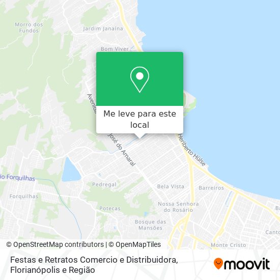 Festas e Retratos Comercio e Distribuidora mapa