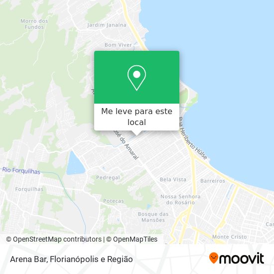 Arena Bar mapa