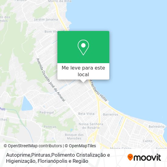 Autoprime,Pinturas,Polimento Cristalização e Higienização mapa