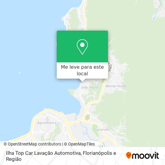 Ilha Top Car Lavação Automotiva mapa