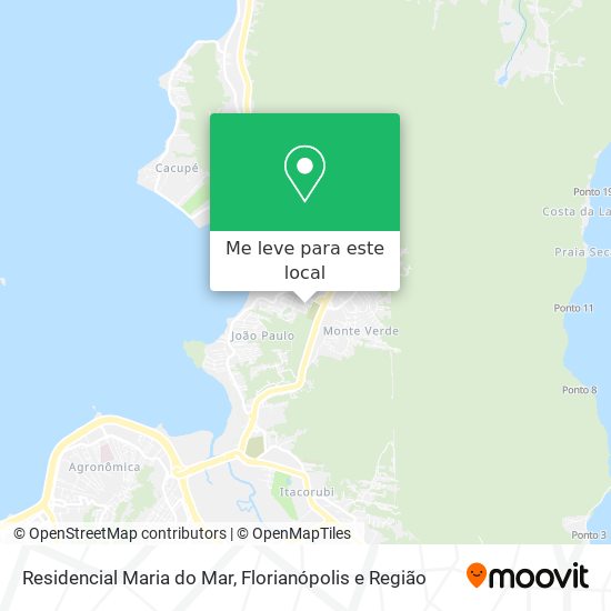 Residencial Maria do Mar mapa