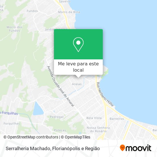 Serralheria Machado mapa