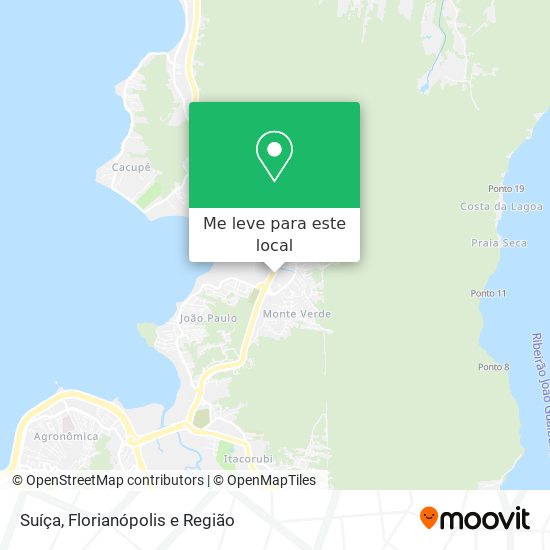 Suíça mapa