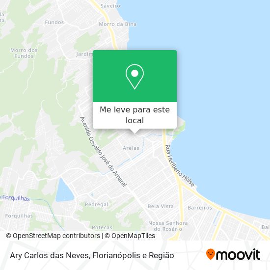 Ary Carlos das Neves mapa