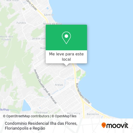Condomínio Residencial Ilha das Flores mapa