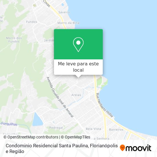 Condominio Residencial Santa Paulina mapa