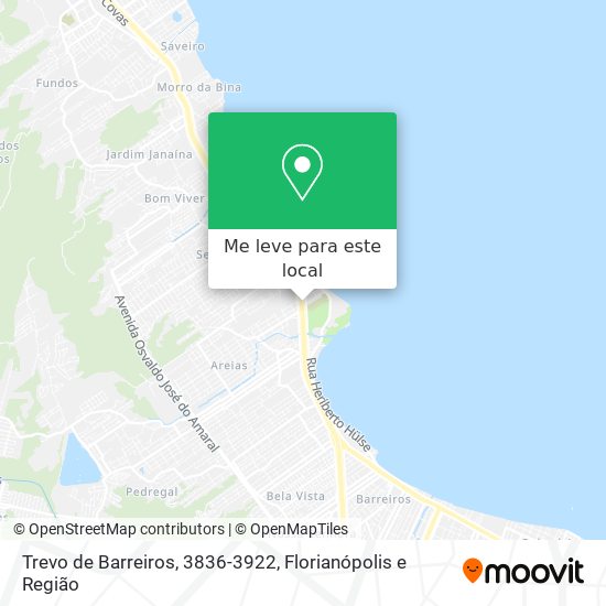 Trevo de Barreiros, 3836-3922 mapa