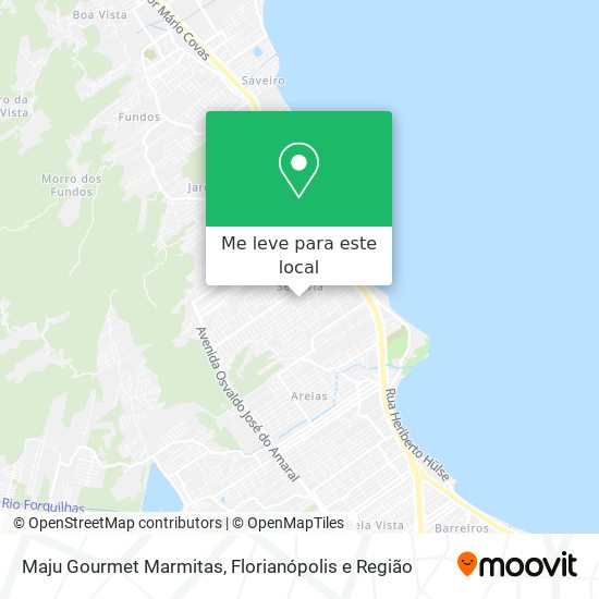 Maju Gourmet Marmitas mapa
