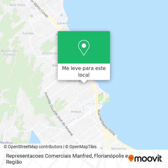 Representacoes Comerciais Manfred mapa