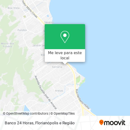 Banco 24 Horas mapa