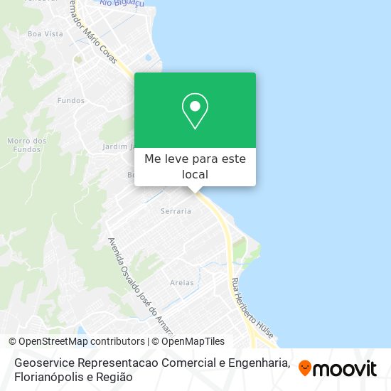 Geoservice Representacao Comercial e Engenharia mapa