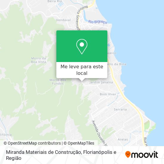 Miranda Materiais de Construção mapa