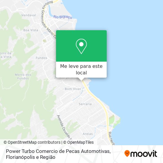 Power Turbo Comercio de Pecas Automotivas mapa