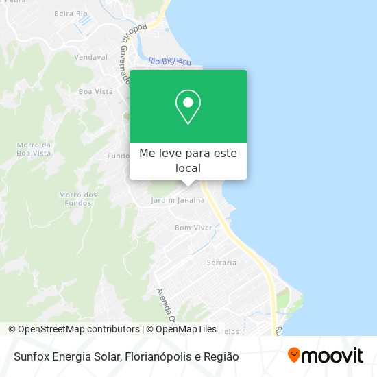 Sunfox Energia Solar mapa